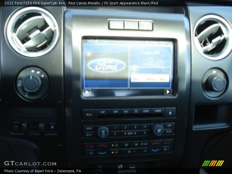 Red Candy Metallic / FX Sport Appearance Black/Red 2012 Ford F150 FX4 SuperCab 4x4