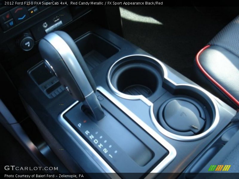 Red Candy Metallic / FX Sport Appearance Black/Red 2012 Ford F150 FX4 SuperCab 4x4