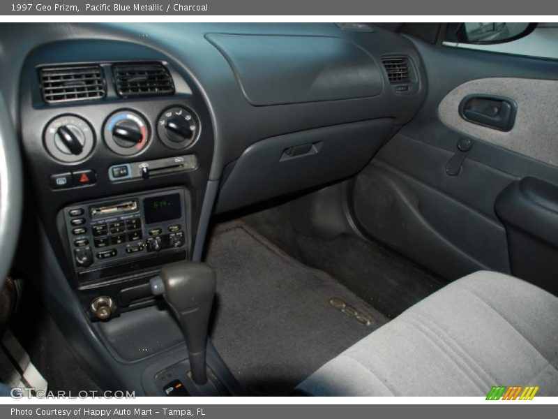 Pacific Blue Metallic / Charcoal 1997 Geo Prizm