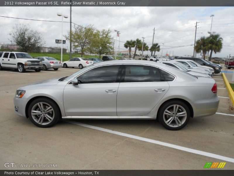 Reflex Silver Metallic / Moonrock Gray 2012 Volkswagen Passat V6 SE