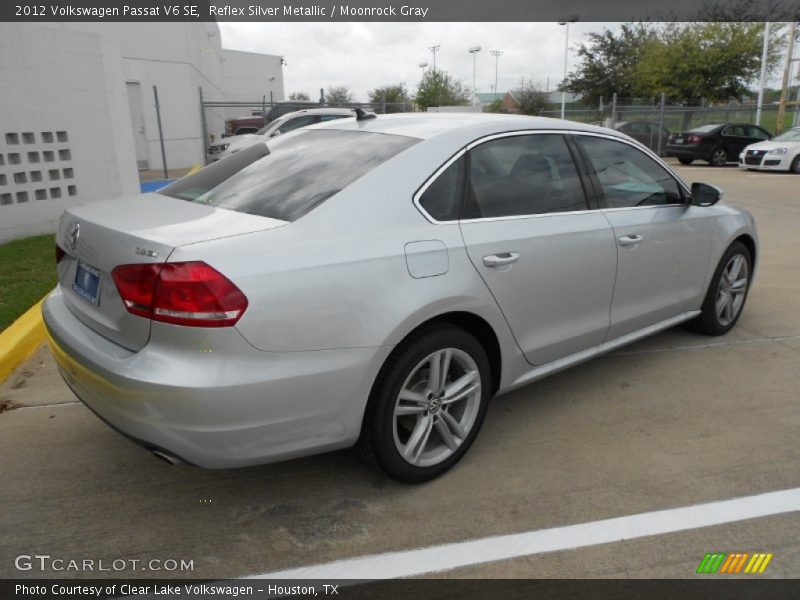 Reflex Silver Metallic / Moonrock Gray 2012 Volkswagen Passat V6 SE