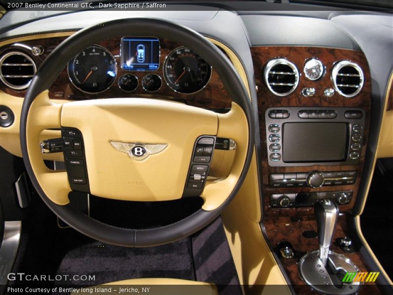 Dark Sapphire / Saffron 2007 Bentley Continental GTC