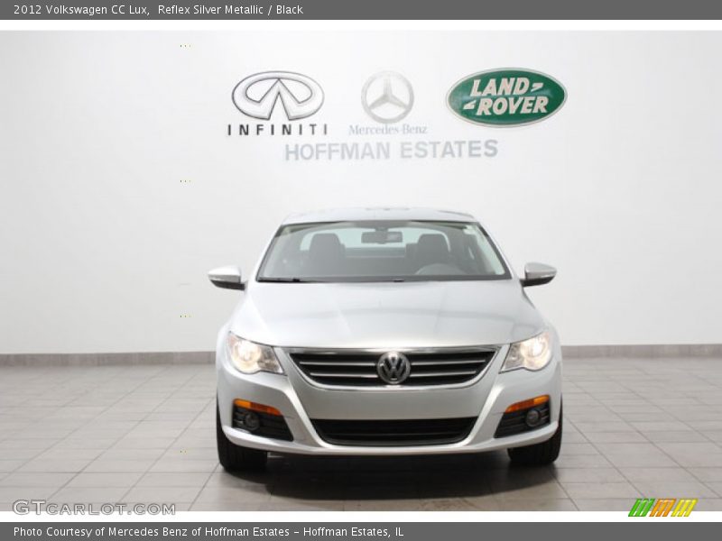 Reflex Silver Metallic / Black 2012 Volkswagen CC Lux