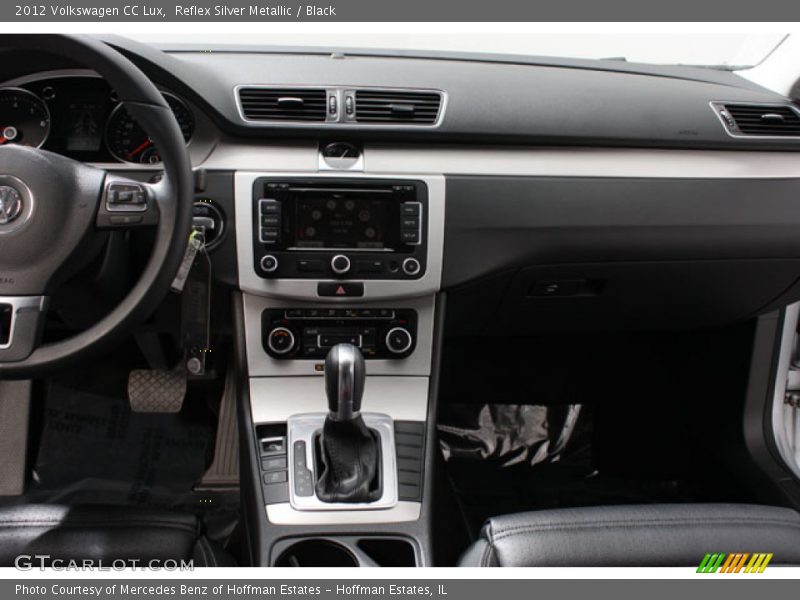 Reflex Silver Metallic / Black 2012 Volkswagen CC Lux