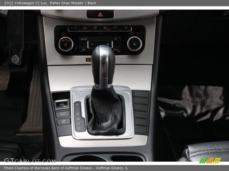 Reflex Silver Metallic / Black 2012 Volkswagen CC Lux