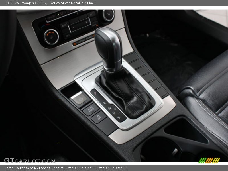 Reflex Silver Metallic / Black 2012 Volkswagen CC Lux