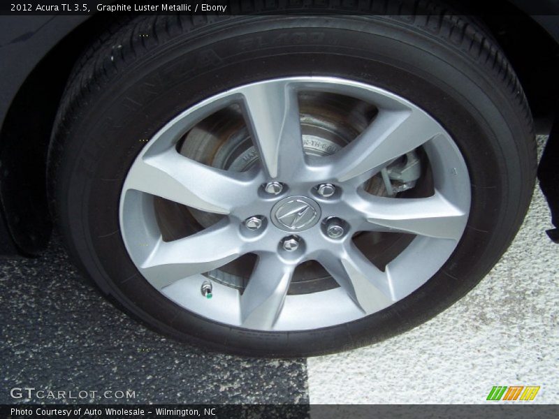 Graphite Luster Metallic / Ebony 2012 Acura TL 3.5
