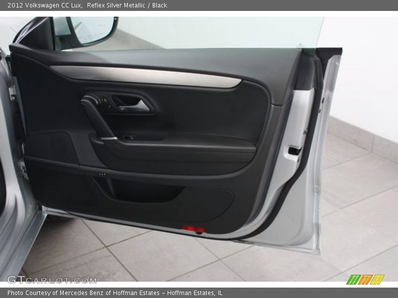 Reflex Silver Metallic / Black 2012 Volkswagen CC Lux