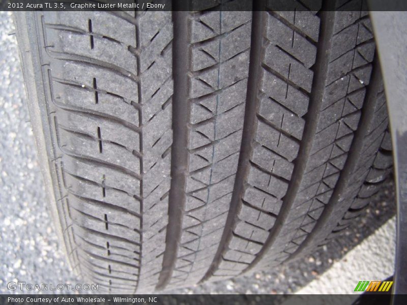 Graphite Luster Metallic / Ebony 2012 Acura TL 3.5