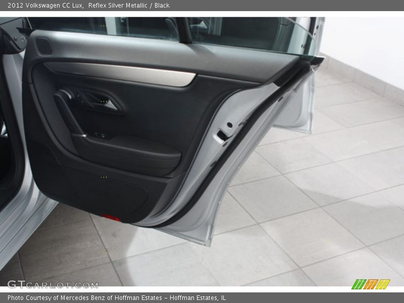 Reflex Silver Metallic / Black 2012 Volkswagen CC Lux
