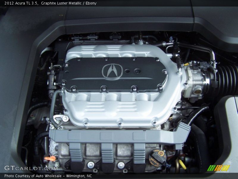 Graphite Luster Metallic / Ebony 2012 Acura TL 3.5