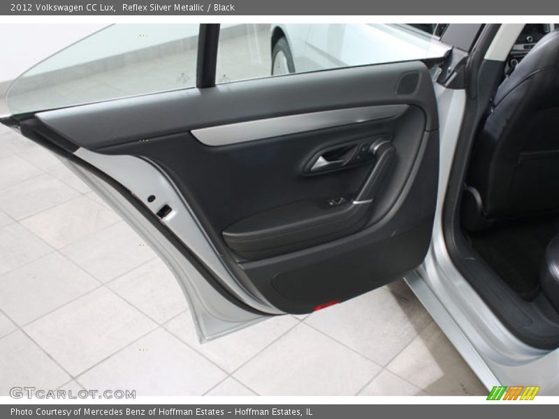 Reflex Silver Metallic / Black 2012 Volkswagen CC Lux