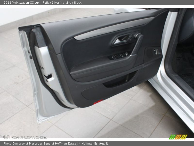 Reflex Silver Metallic / Black 2012 Volkswagen CC Lux