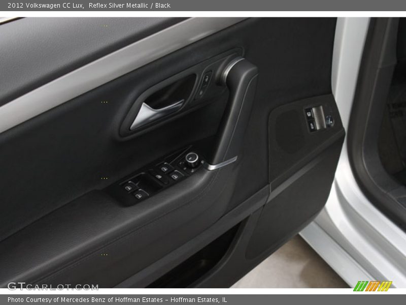 Reflex Silver Metallic / Black 2012 Volkswagen CC Lux