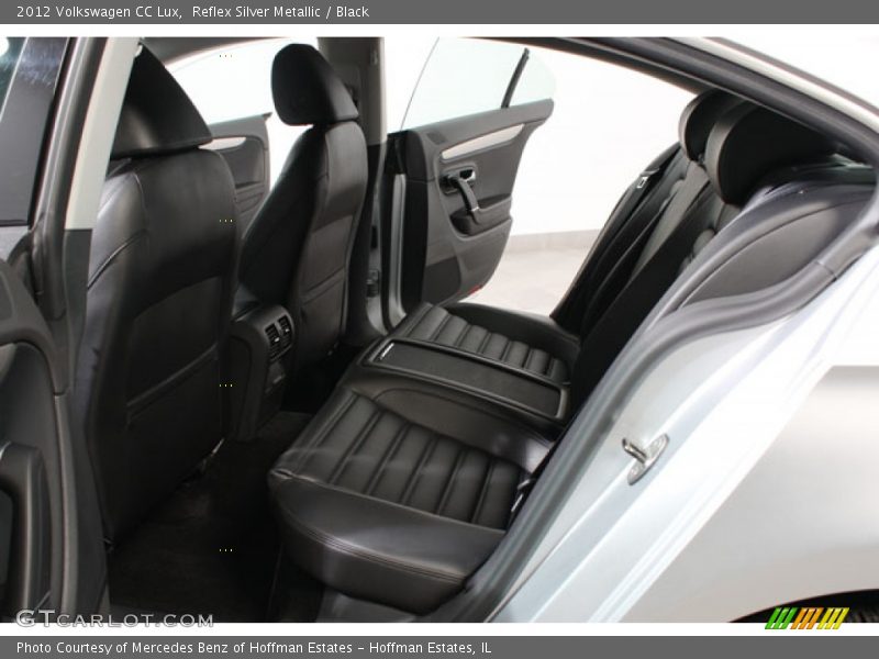 Reflex Silver Metallic / Black 2012 Volkswagen CC Lux