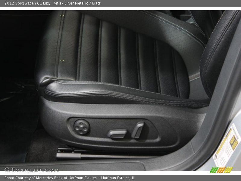 Reflex Silver Metallic / Black 2012 Volkswagen CC Lux