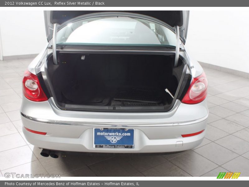 Reflex Silver Metallic / Black 2012 Volkswagen CC Lux