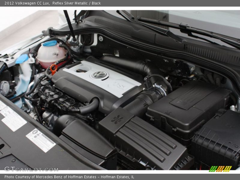 Reflex Silver Metallic / Black 2012 Volkswagen CC Lux