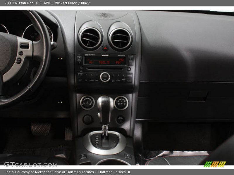 Wicked Black / Black 2010 Nissan Rogue SL AWD