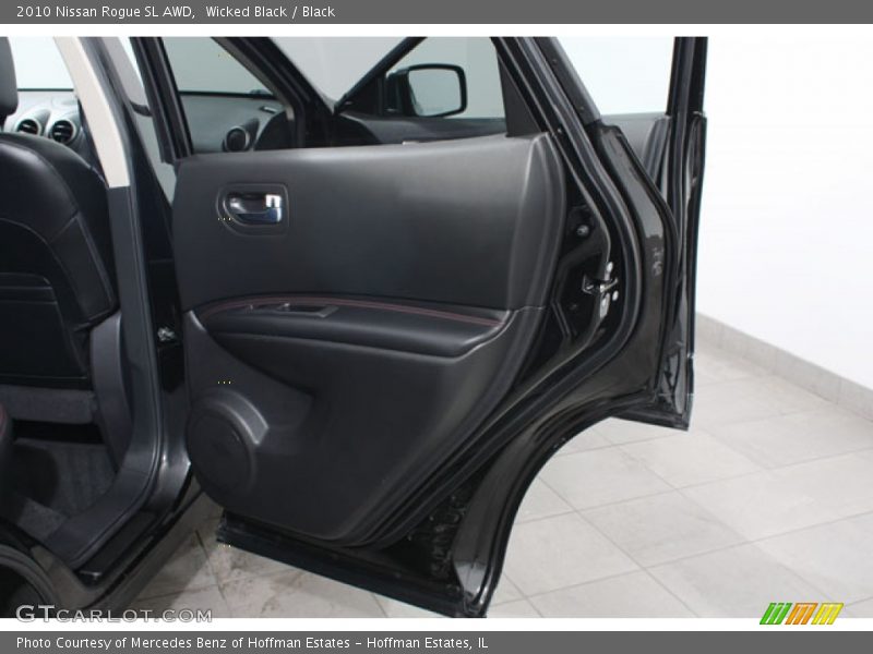 Wicked Black / Black 2010 Nissan Rogue SL AWD