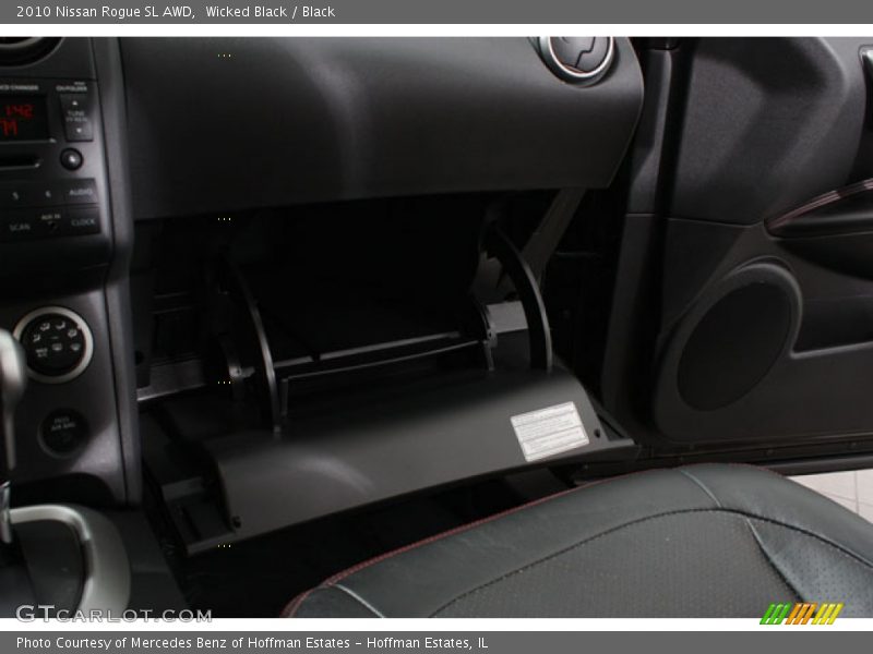 Wicked Black / Black 2010 Nissan Rogue SL AWD