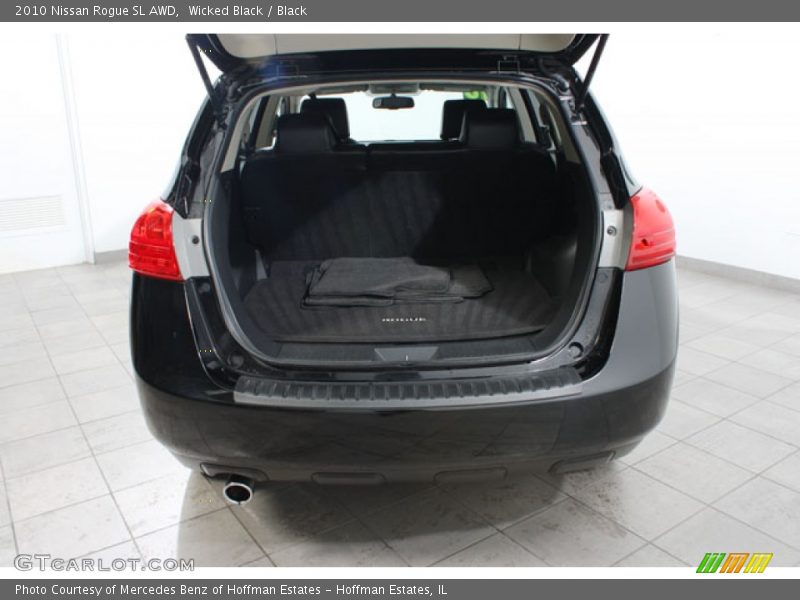 Wicked Black / Black 2010 Nissan Rogue SL AWD