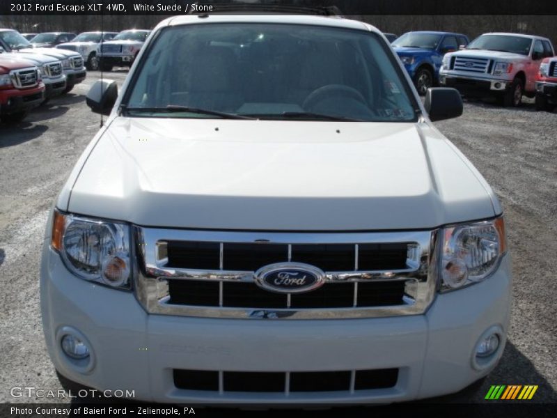 White Suede / Stone 2012 Ford Escape XLT 4WD