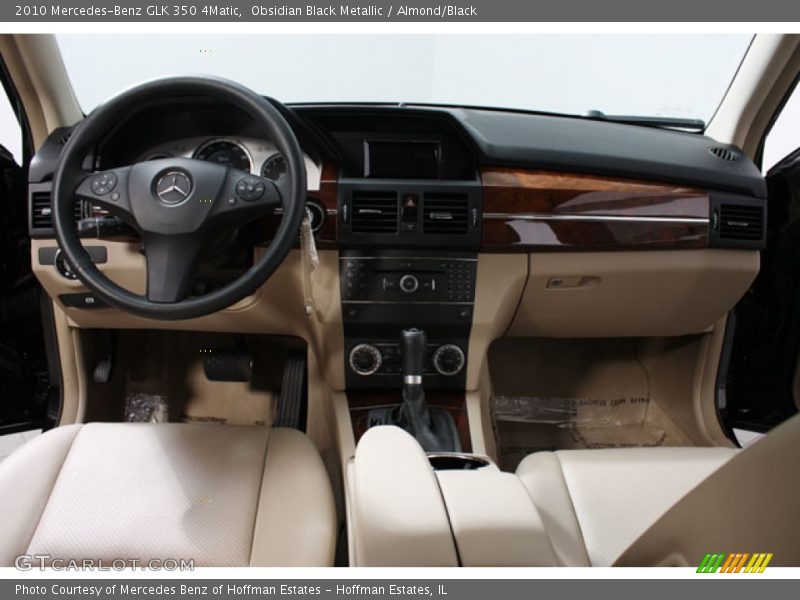 Obsidian Black Metallic / Almond/Black 2010 Mercedes-Benz GLK 350 4Matic