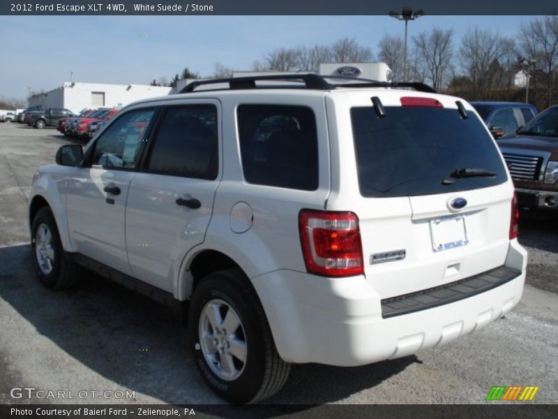 White Suede / Stone 2012 Ford Escape XLT 4WD