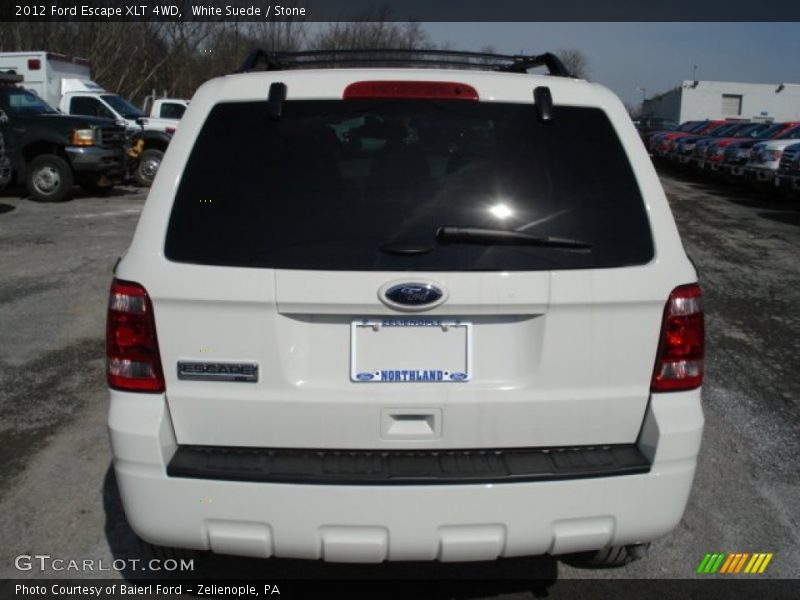 White Suede / Stone 2012 Ford Escape XLT 4WD