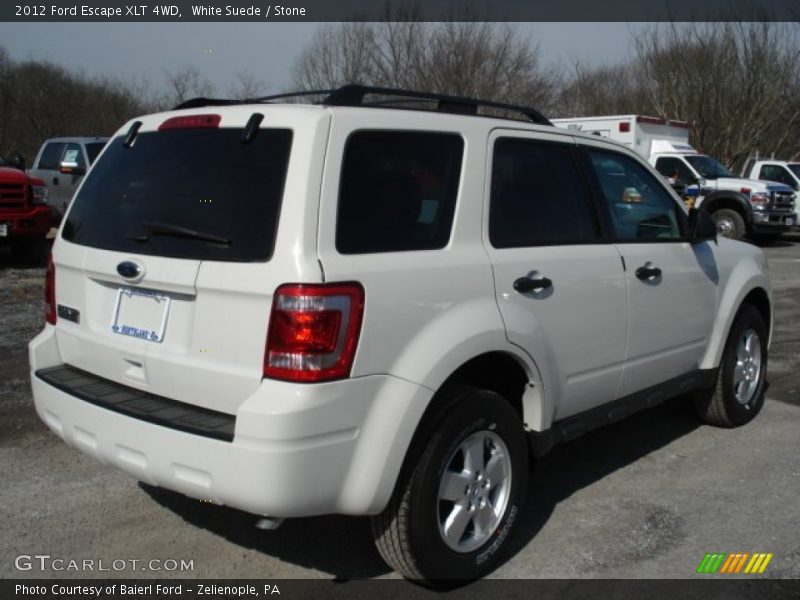 White Suede / Stone 2012 Ford Escape XLT 4WD