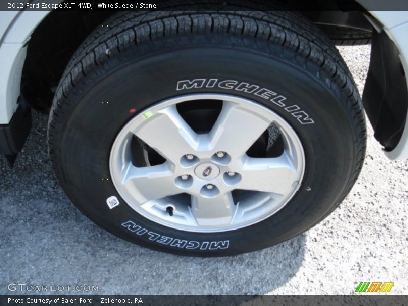 White Suede / Stone 2012 Ford Escape XLT 4WD