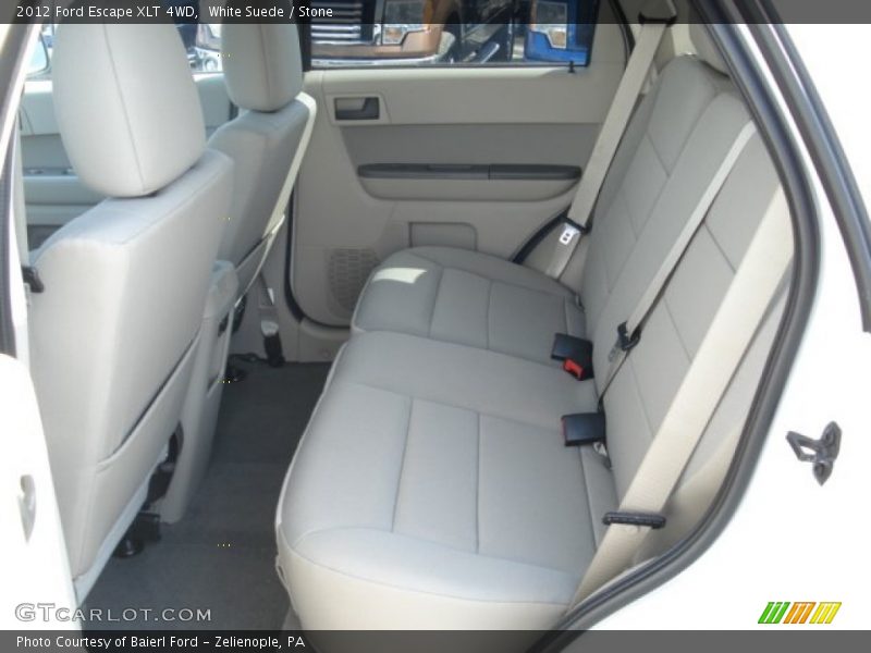 White Suede / Stone 2012 Ford Escape XLT 4WD