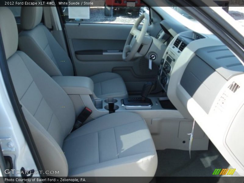 White Suede / Stone 2012 Ford Escape XLT 4WD