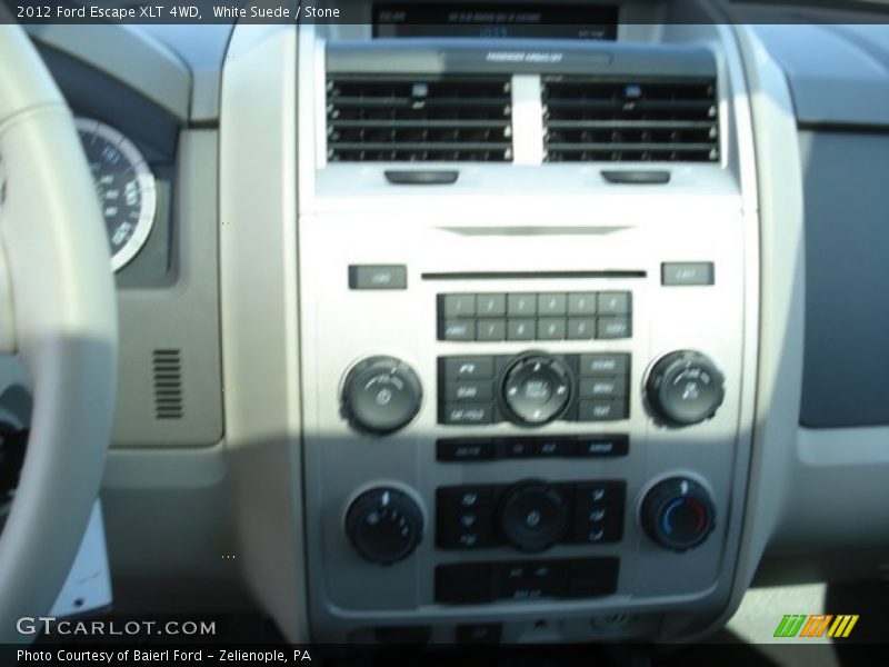 White Suede / Stone 2012 Ford Escape XLT 4WD