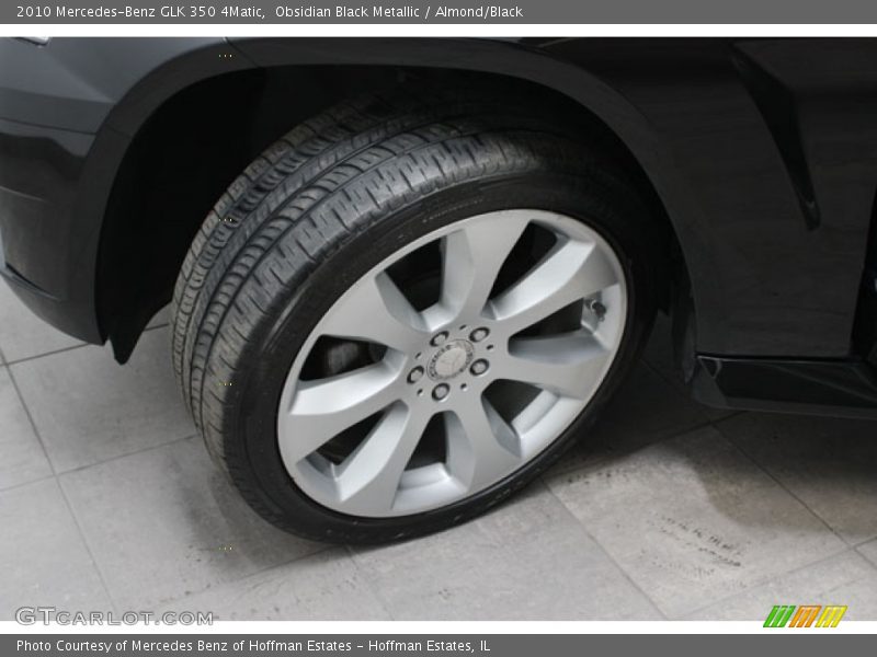 Obsidian Black Metallic / Almond/Black 2010 Mercedes-Benz GLK 350 4Matic