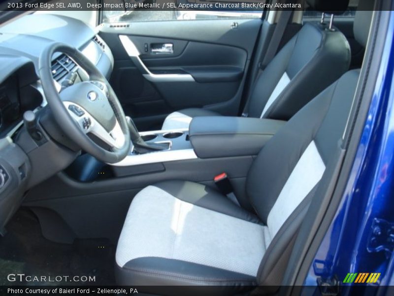 Front Seat of 2013 Edge SEL AWD