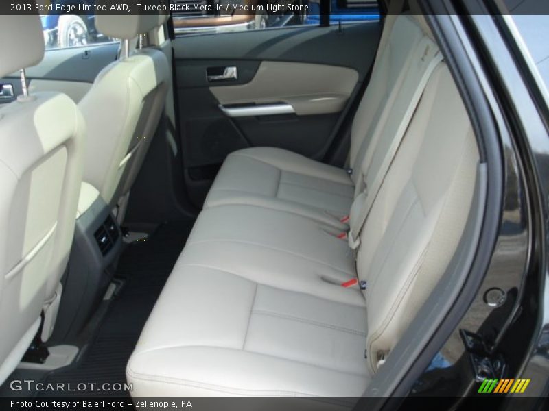 Rear Seat of 2013 Edge Limited AWD
