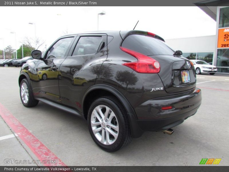 Metallic Bronze / Black/Silver Trim 2011 Nissan Juke S
