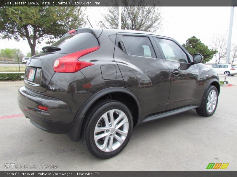 Metallic Bronze / Black/Silver Trim 2011 Nissan Juke S