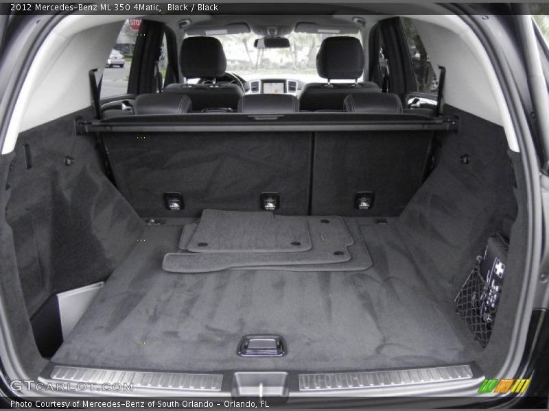 Black / Black 2012 Mercedes-Benz ML 350 4Matic
