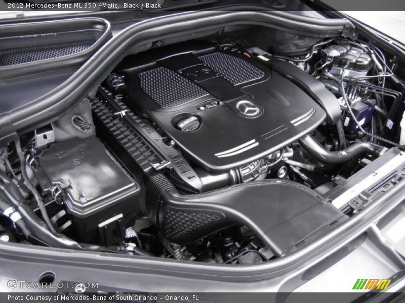 Black / Black 2012 Mercedes-Benz ML 350 4Matic