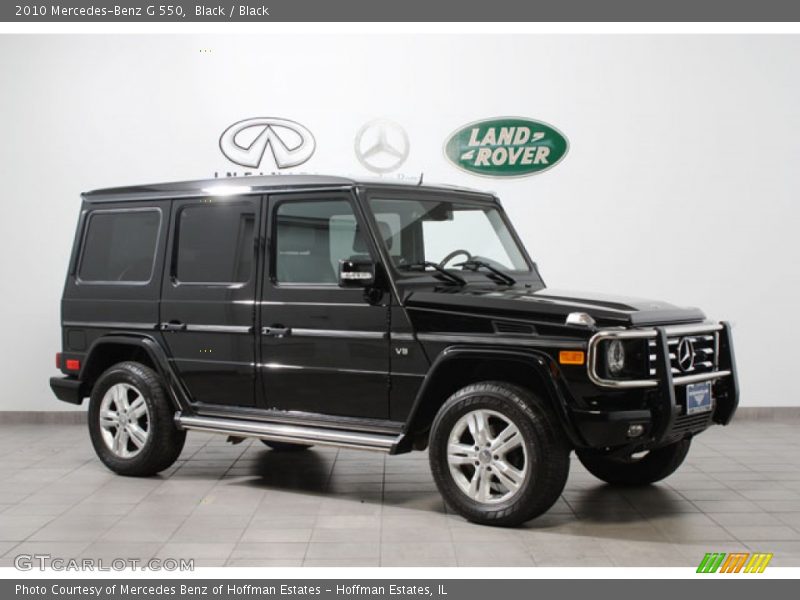 Black / Black 2010 Mercedes-Benz G 550