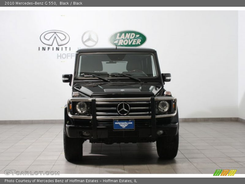 Black / Black 2010 Mercedes-Benz G 550