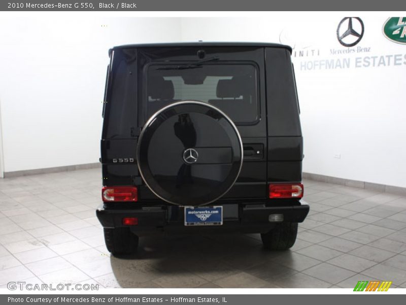 Black / Black 2010 Mercedes-Benz G 550