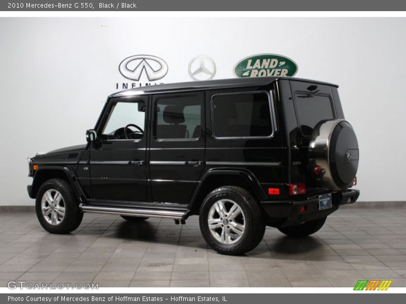 Black / Black 2010 Mercedes-Benz G 550