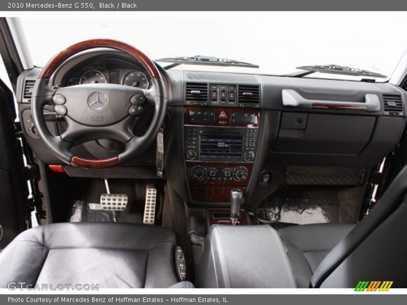 Black / Black 2010 Mercedes-Benz G 550