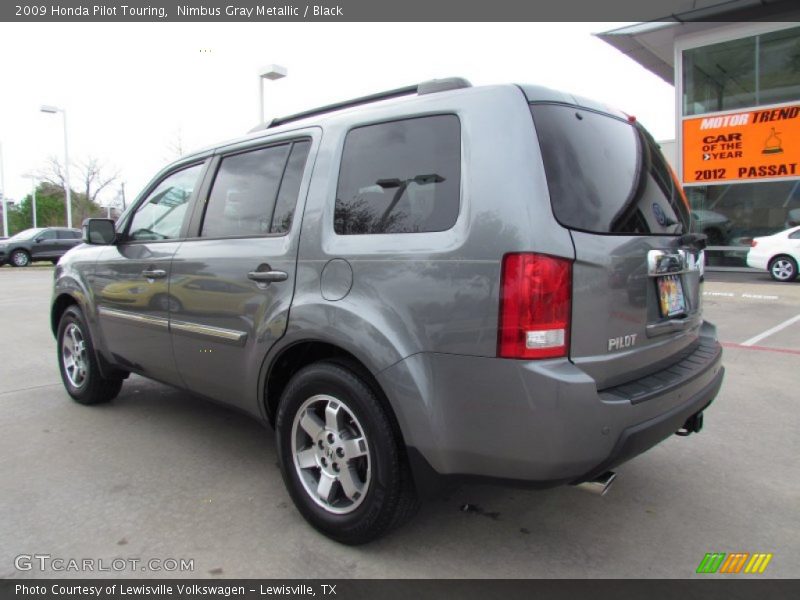 Nimbus Gray Metallic / Black 2009 Honda Pilot Touring