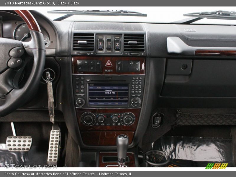 Black / Black 2010 Mercedes-Benz G 550