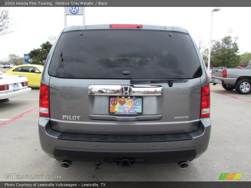 Nimbus Gray Metallic / Black 2009 Honda Pilot Touring